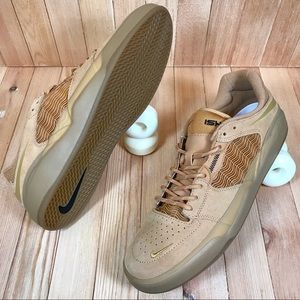 Nike SB Ishod Wair Flax Wheat Skate Shoes